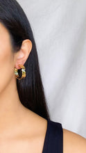 Load image into Gallery viewer, FIJI 3cm hammered hoops